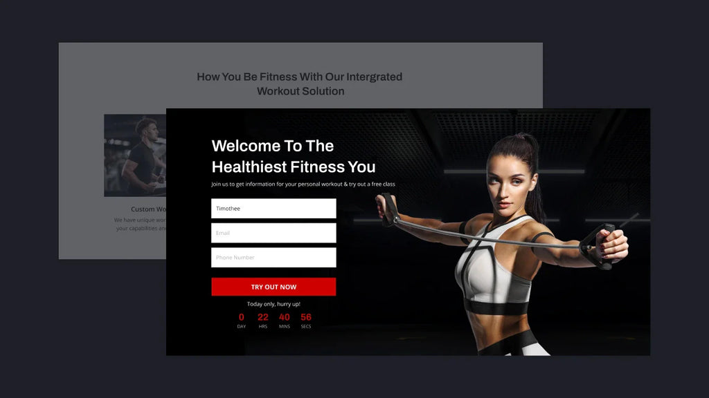 Lead generation landing page examples
