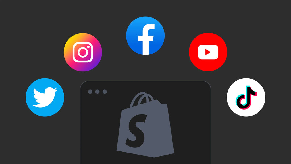 add social media to Shopify