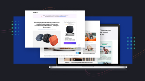 isticle landing page examples