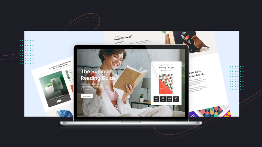 ebook landing page