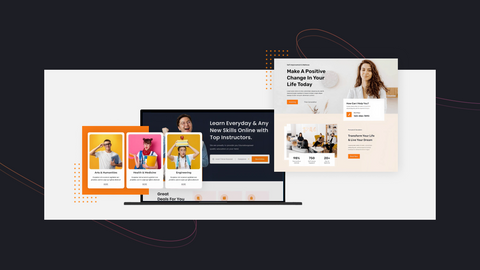 Online Course Landing Page Examples
