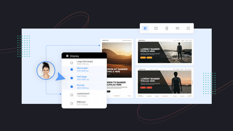 website banner sizes