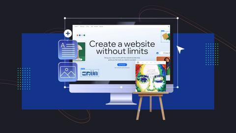 website builder for artists