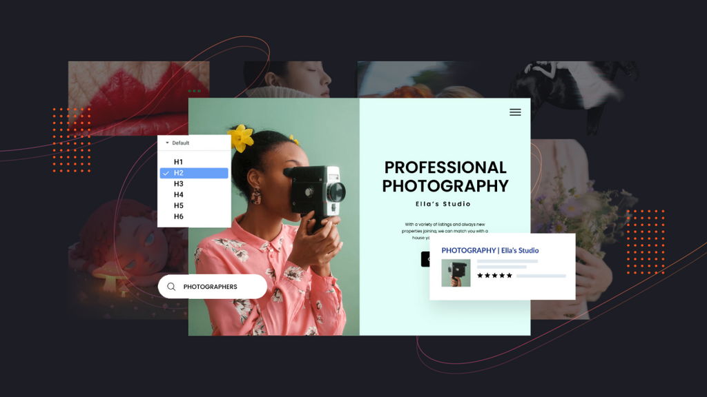 website builder for photographers