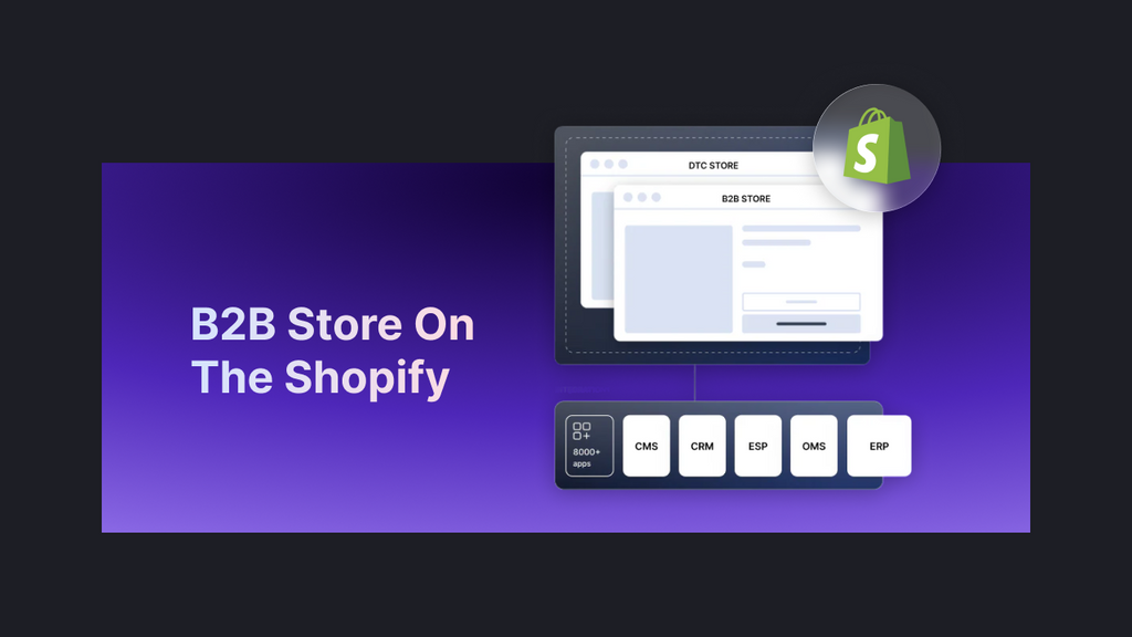 B2B store on the Shopify