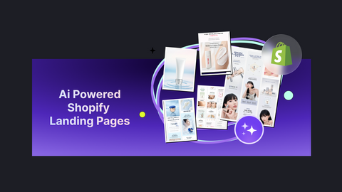 ai powered shopify landing pages