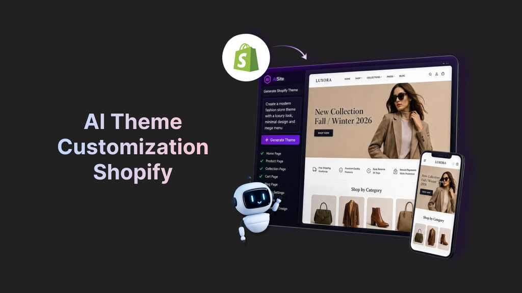 ai theme customization shopify