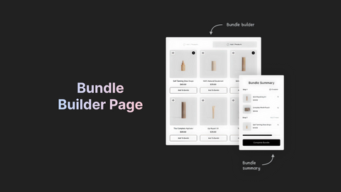 bundle builder page