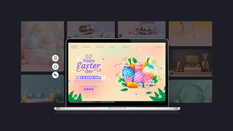 easter landing page