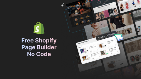 free shopify page builder no code
