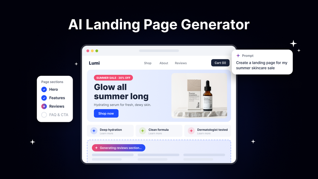 ai landing page generator