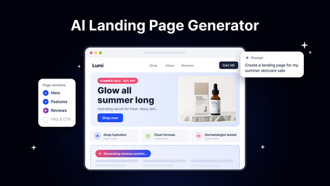 ai landing page generator