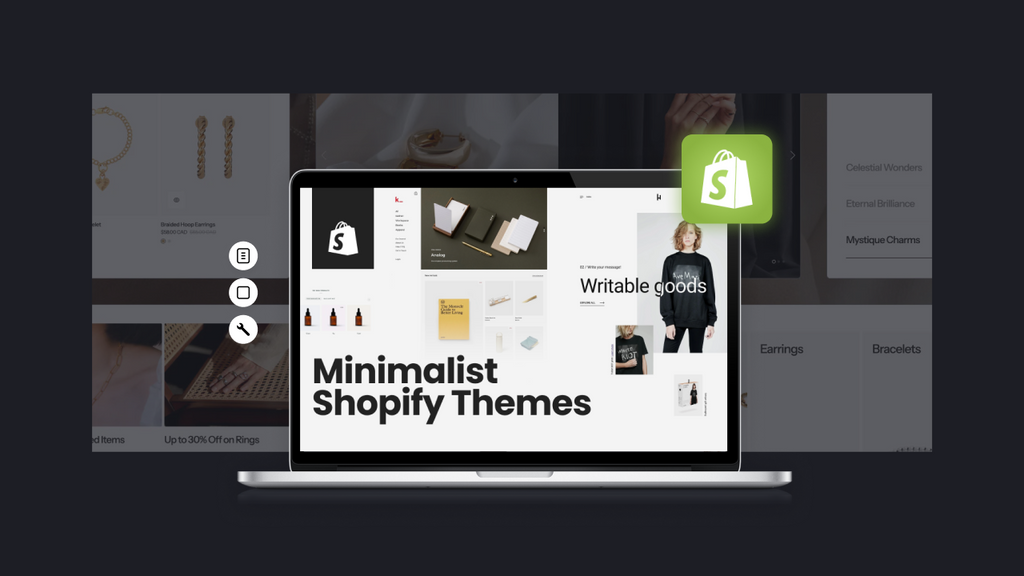 minimalist shopify store