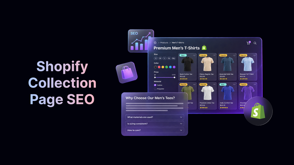 shopify collection page seo