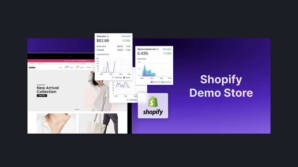 shopify demo store
