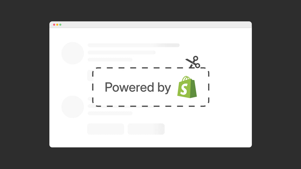 Clean Up Your Brand: How to Remove 'Powered by Shopify' from Your Store