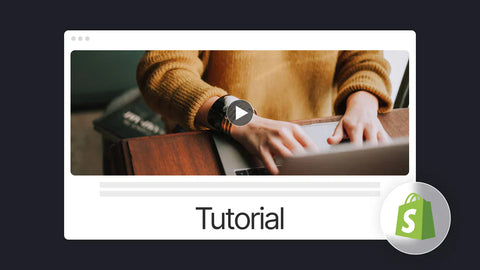 Shopify tutorial