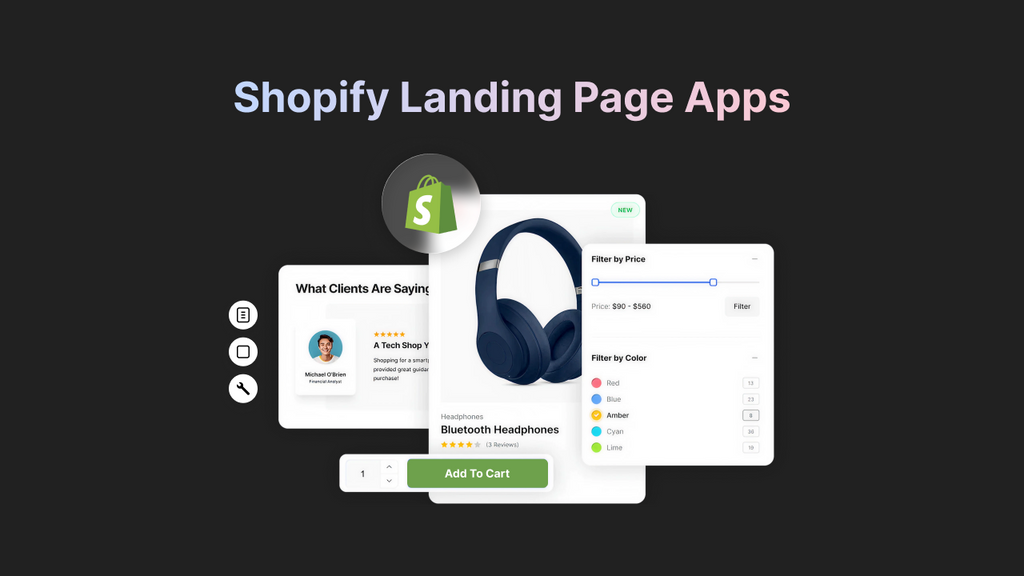 Shopify landing page apps