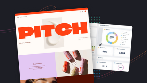 Shopify landing page bounce rate