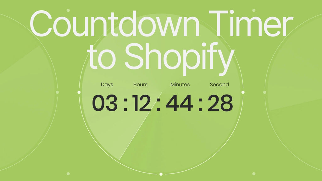 How to add Count down timer to Shopify