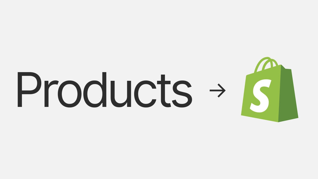 how to add products to shopify