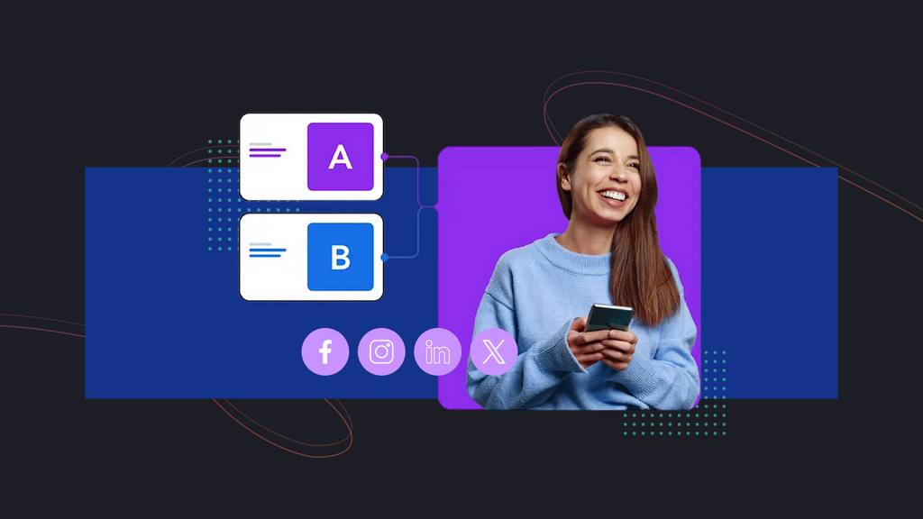 a/b testing social media