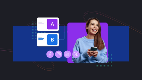 a/b testing social media