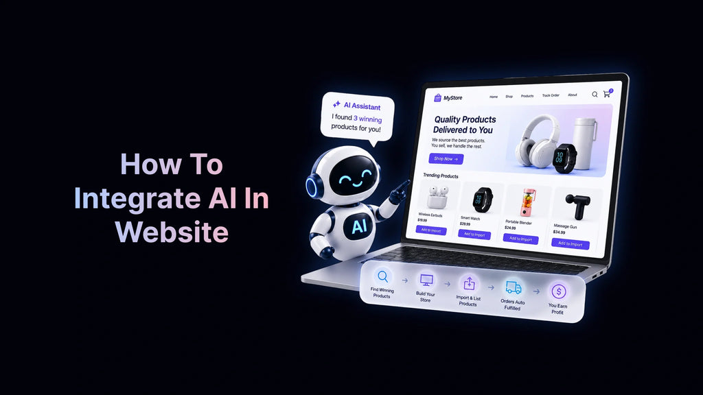 how to integrate AI in website