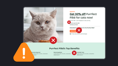 landing page mistakes