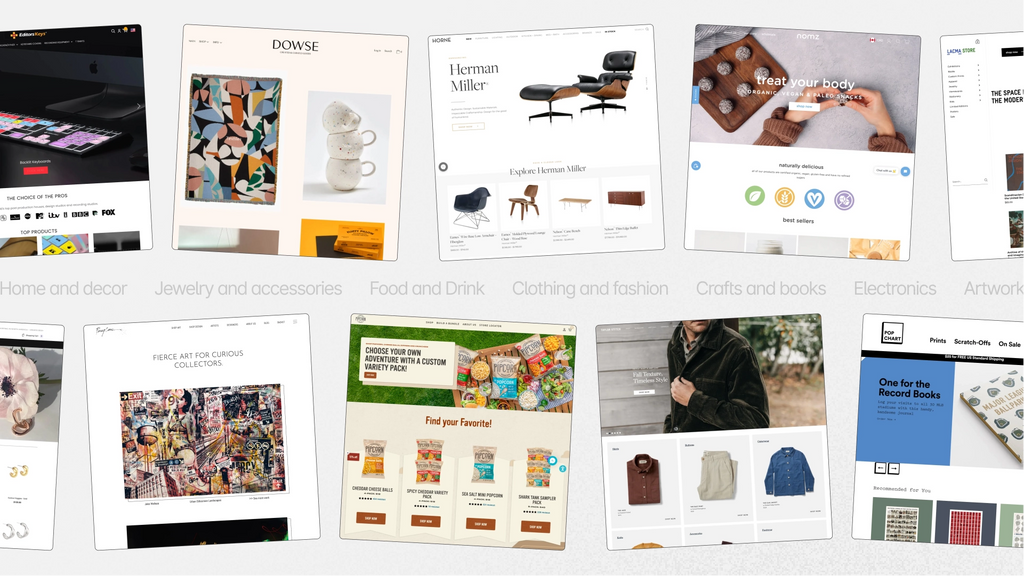 Shopify store examples