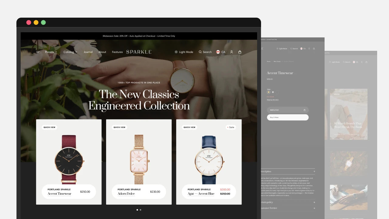 How to Sell Watches on Shopify with Examples and Expert Tips GemPages