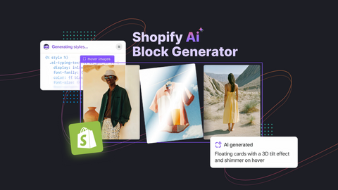 shopify ai block generator