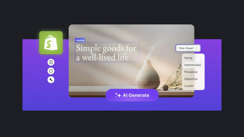 shopify ai website builder