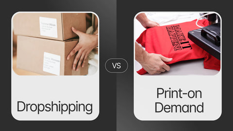 Dropshipping vs. Print on Demand: Which one is the Best Choice for Beginners?