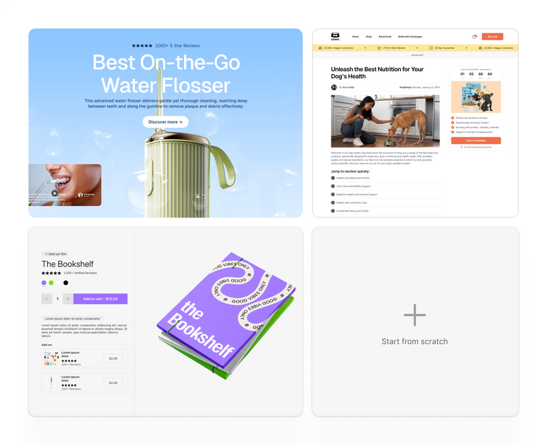 GemPages | The Most Intuitive Drag & Drop Shopify Page Builder